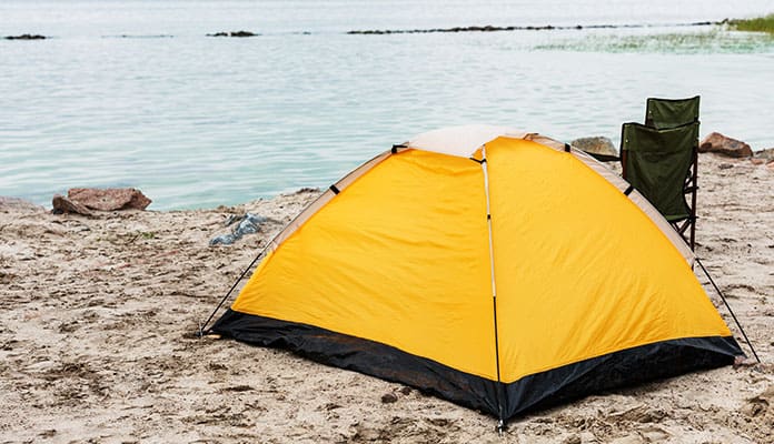 Camping-On-The-Beach