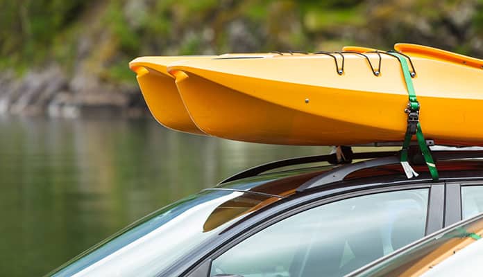 how to strap a kayak to a roof rack – step by step guide