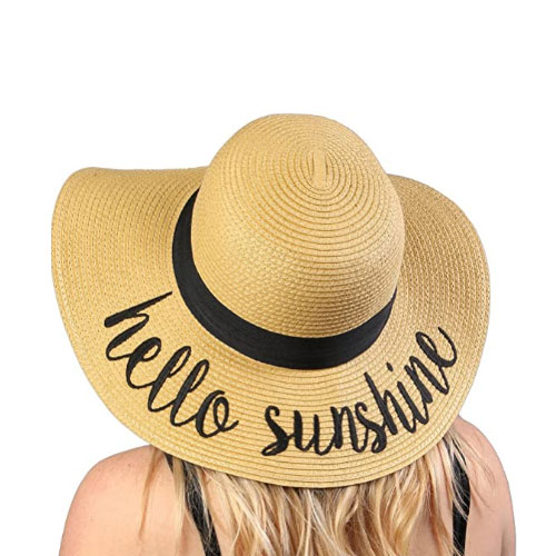 Funky Junque Women’s Beach Floppy Sun Hat