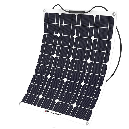 AllPowers 50W Bendable Solar Panel For Sailboat
