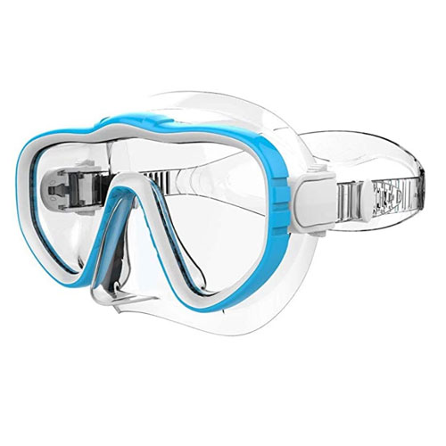 Kraken Aquatics Silicone Skirt Snorkeling Mask