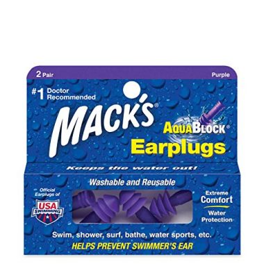 Mack’s AquaBlock Surf Earplugs