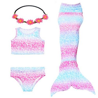 Galldeals 3-piece Mermaid Tails