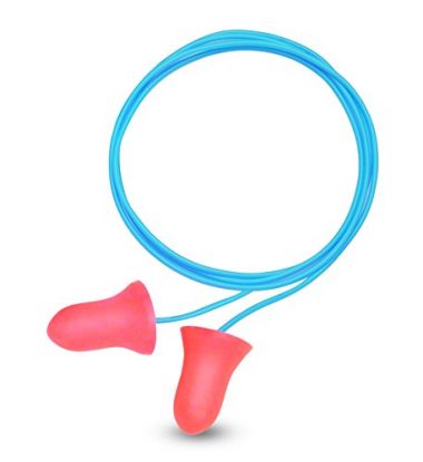 MAX Corded Disposable Foam Earplugs For Swimming