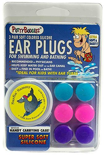 Putty Buddies Original Earplugs For Swimming