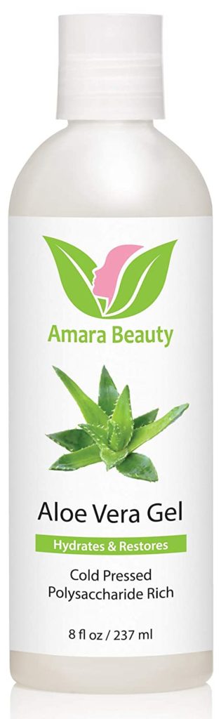 Amara Organics Cold-Pressed Pure Aloe Vera Gel