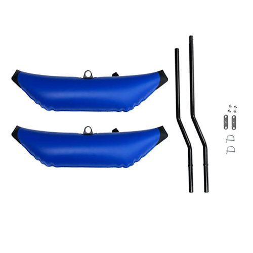 Prettyia Pack 2 Premium Blue PVC Kayak Outriggers