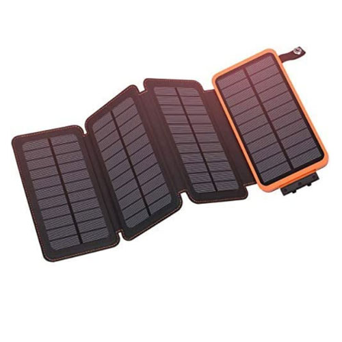 Hiluckey 25000mAh Portable Solar Charger