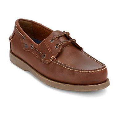Dockers Men’s Castaway Brown Leather Boat Shoes