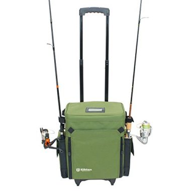 Elkton Outdoors Rolling Tackle Box