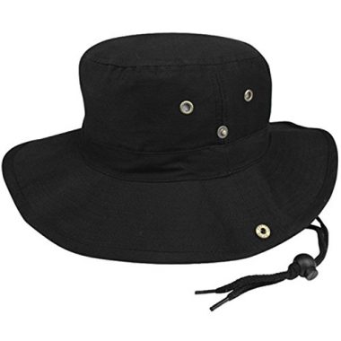 Mega Cap MG Men’s Brushed Cotton Twill Aussie Side Snap Fishing Hat