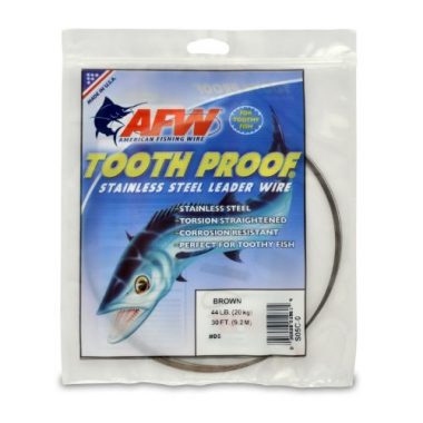 American Fishing Wire Tooth Proof Stainless Steel 