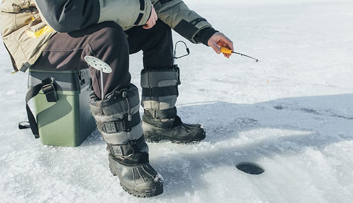 warmest ice fishing boots