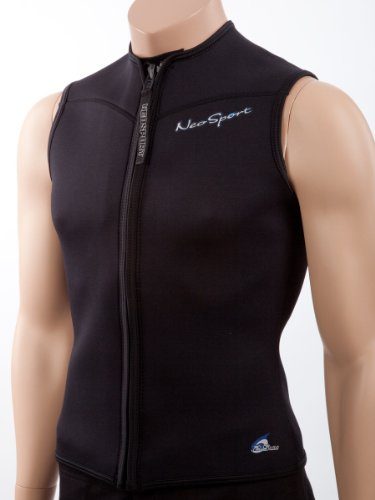 NeoSport Men’s Neoprene 2.5mm Zipper Vest