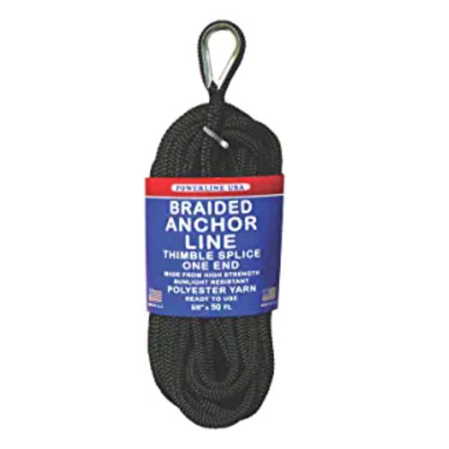 Rope USA Braided Polyester Boat Anchor Rope
