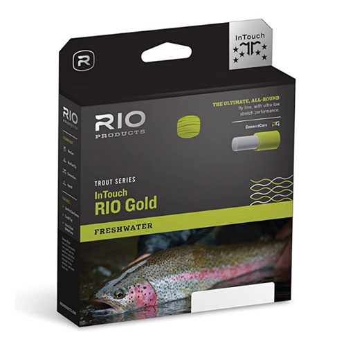 Rio Gold WF-7  Floating Fly Line Moss/Gold Free US Ship 