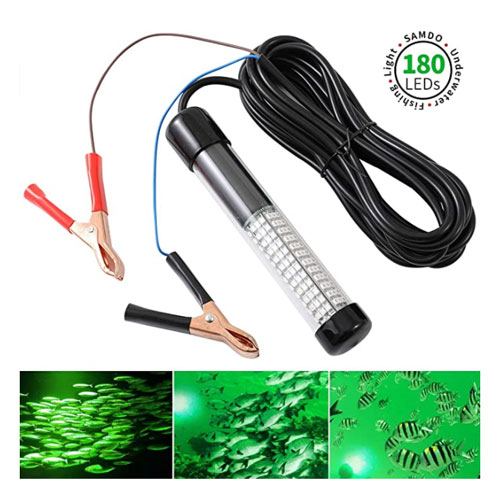 SAMDO IP68 12V LED 1080 Lumens Underwater Fishing Light