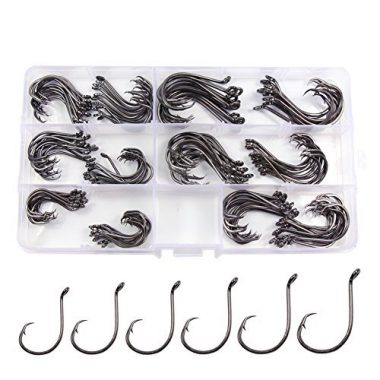Croch 150 Pack Octopus Circle Hooks For Catfish