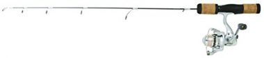 Frabill Fin-S Pro 30-Inch Medium Reel Combo and Ice Fishing Rod