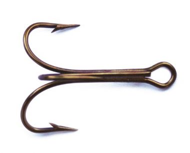 Mustad 3551 Classic Treble Standard Strength Hooks For Catfish