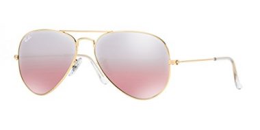 Ray-Ban 3025 Aviator Large Metal Mirrored Non-Polarized Sunglasses