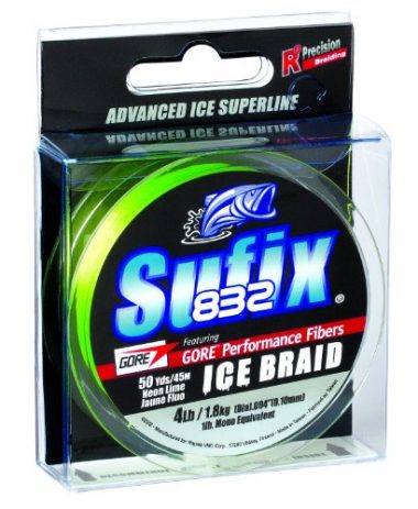 Sufix 832 Braid Ice Fishing Line