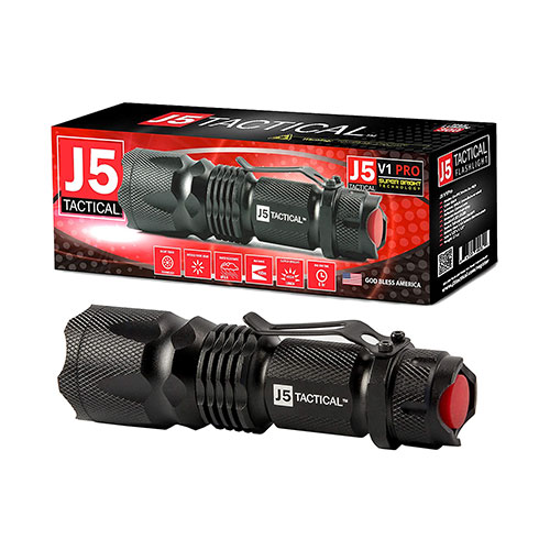 J5 Tactical V1-PRO Tactical LED Flashlight