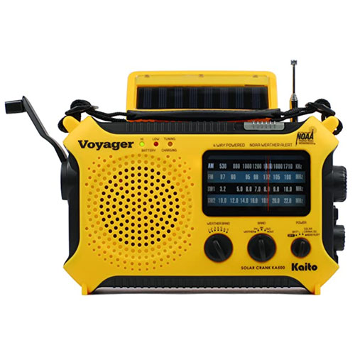 Kaito KA500 AM/FM/SW/NOAA Emergency Radio