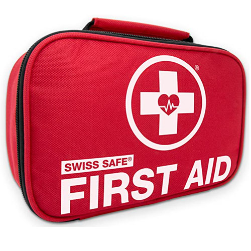 Swiss Safe 152 Piece 2-in-1 First Aid Kit