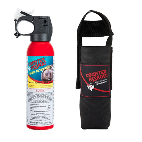 Counter Assault 8.1oz Bear Deterrent Spray w/ Holster
