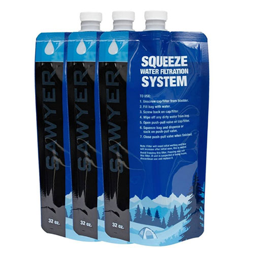 Sawyer Products Squeezable Pouch Water Filter