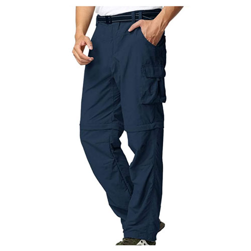 Men’s Outdoor Quick Dry Convertible Lightweight Hiking Pants
