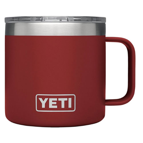 YETI Rambler 14 oz Stainless Steel Vacuum Insulated Mug with Lid, Stainless