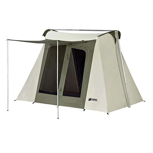 Kodiak Canvas Flex-Bow 6-Person Canvas Glamping Tent