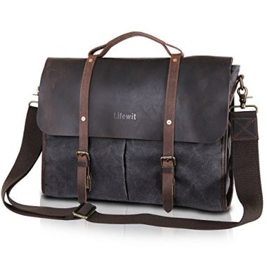 Lifewit Men’s Waterproof Messenger Bag