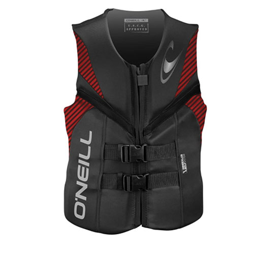 O’Neill Men’s Reactor USCG Life Jacket For Jet Ski