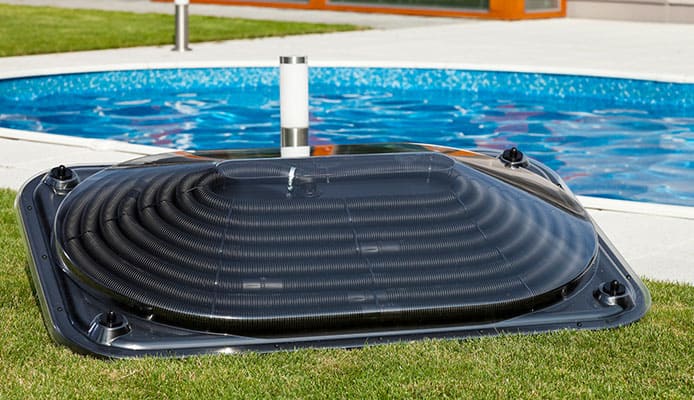salt water pool solar heater