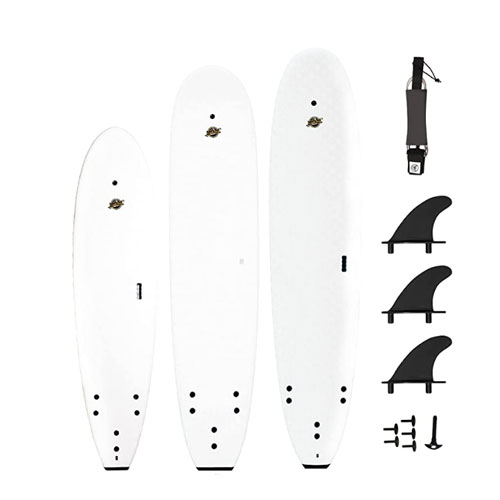 South Bay Board Co. 8’8” Premium Beginner Foam Surfboard