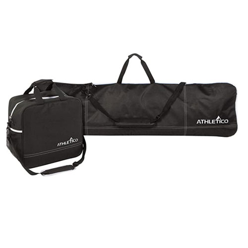 Athletico Two-Piece Unpadded Boot and Snowboard Bag