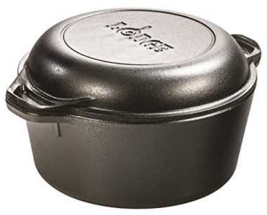 Lodge L8DD3 Dutch Oven For Camping