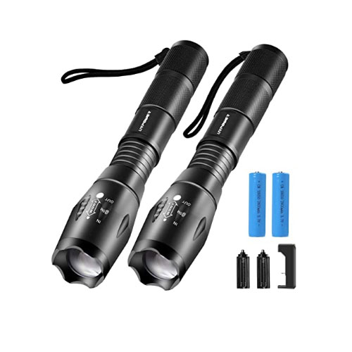 Urpower Tactical Rechargeable Flashlight
