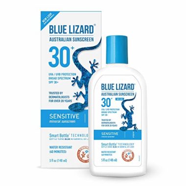 Blue Lizard Reef-Safe SPF 30+ UVA/UVB Sunscreen for Surfing and Watersports