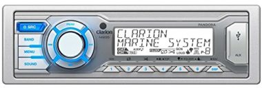 Clarion M205 Single-DIN In-Dash Digital Media Marine Stereo
