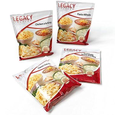 Legacy Premium Food Storage Freeze Dried Food For Backpacking