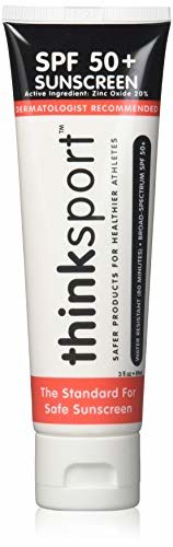 Thinksport SPF 50 Reef-Safe Sunscreen for Surfing and Watersports