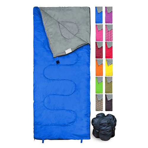 REVALCAMP Indoor & Outdoor Rectangular Sleeping Bag