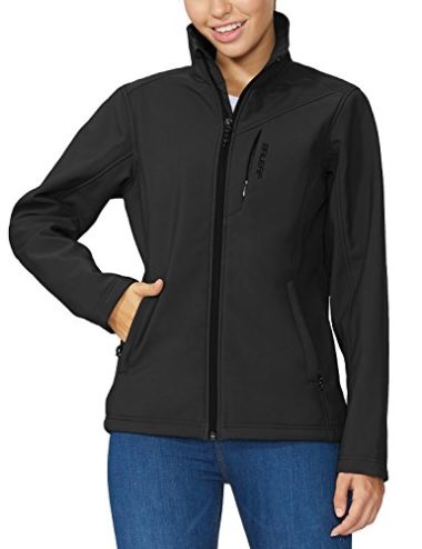 BALEAF Outdoor Fleece Lined Softshell Jacket For Women