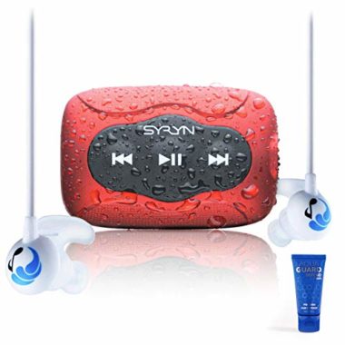 Swimbuds Headphones and SYRYN Waterproof MP3 Player