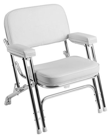 Wise Folding Deck Chair with Aluminum Frame