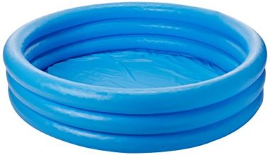 Intex Crystal Blue 6.5-inch Depth Kids Inflatable Pool